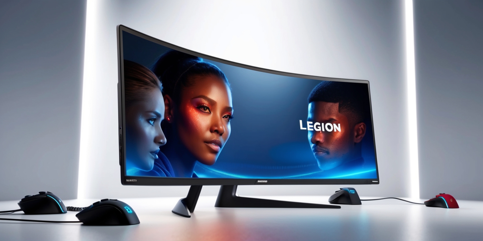 Lenovo Unveils Cutting Edge Legion Monitors For Gamers At Ces