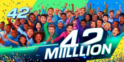Breaking the 42 Million Barrier: Platform Sets Record with Unprecedented User Surge