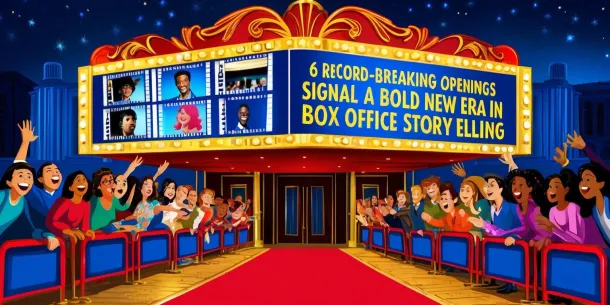 Six Record-Breaking Openings Signal a Bold New Era in Box Office Storytelling
