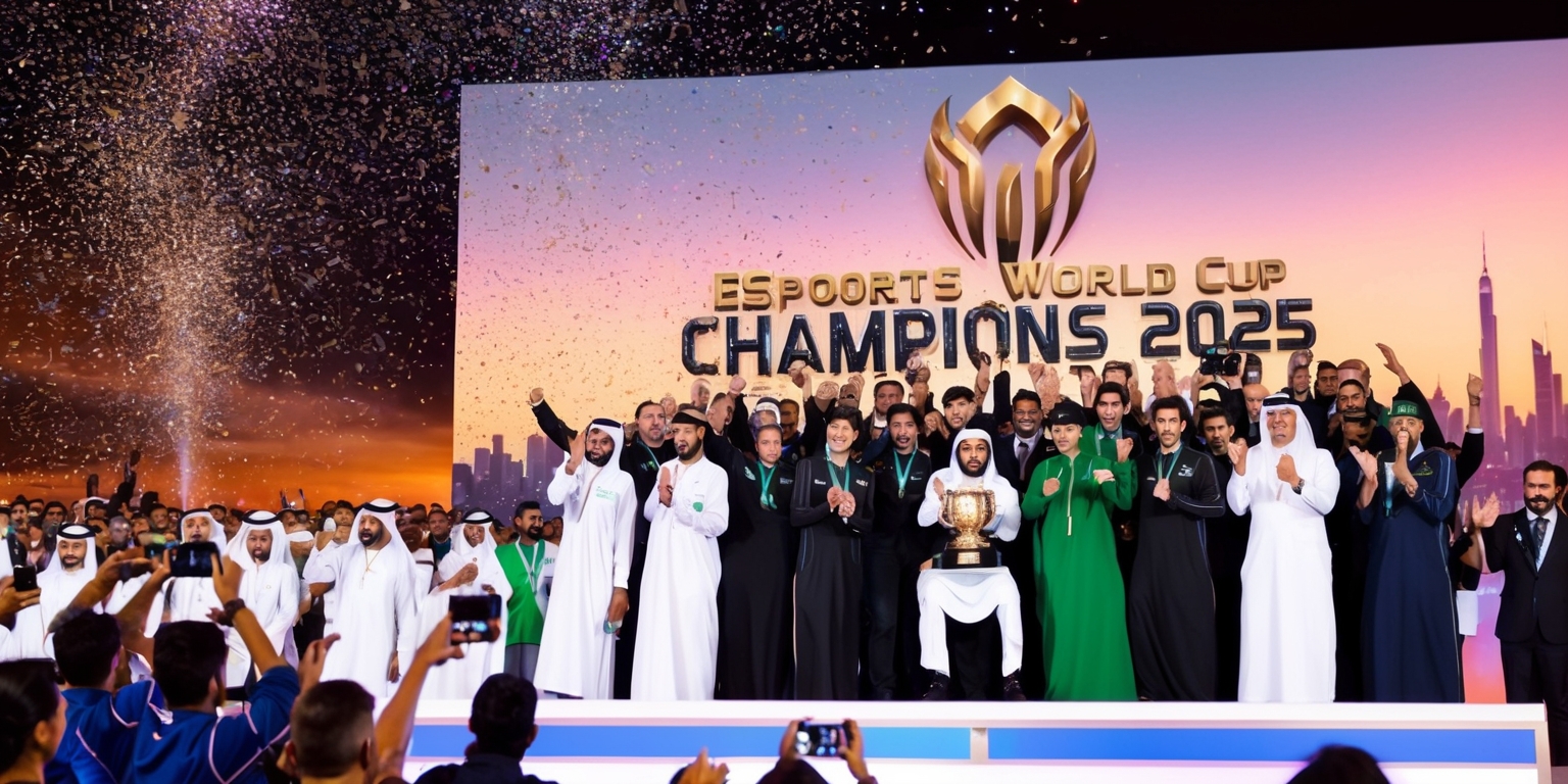 Saudi Organization Clinches 2025 Esports World Cup Championship in Riyadh Showdown