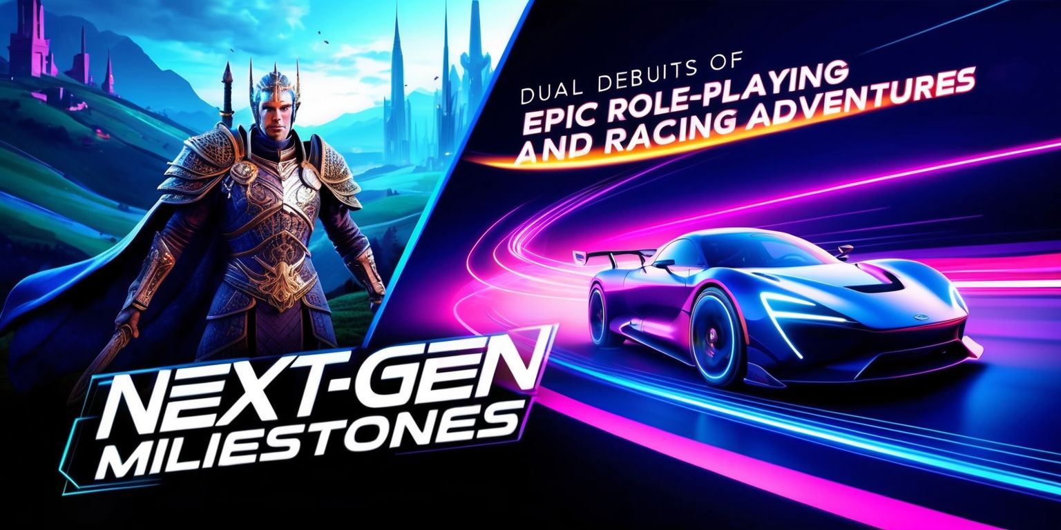 Next-Gen Milestones: Dual Debuts of Epic Role-Playing and Racing Adventures