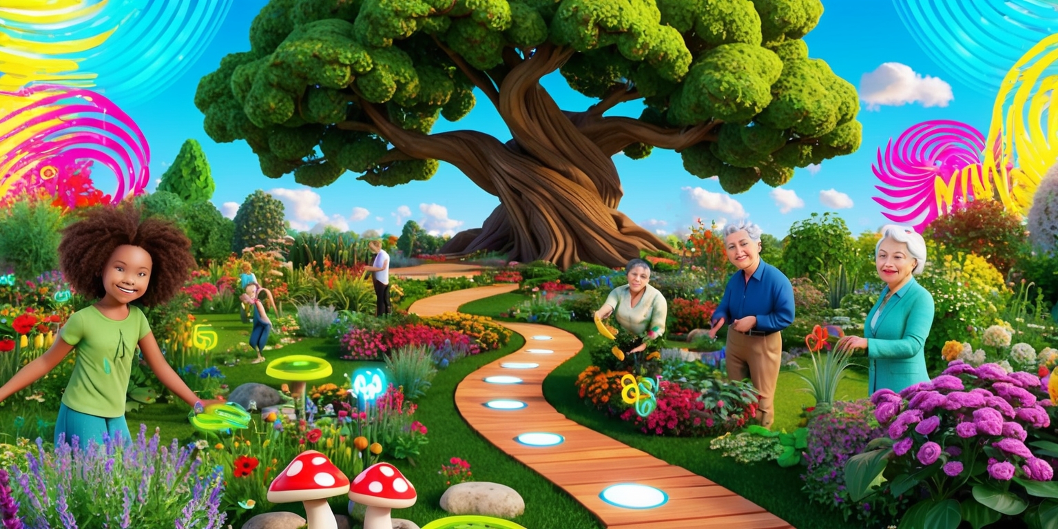 A Vibrant Odyssey: The Interactive Spectacle of Grow a Garden