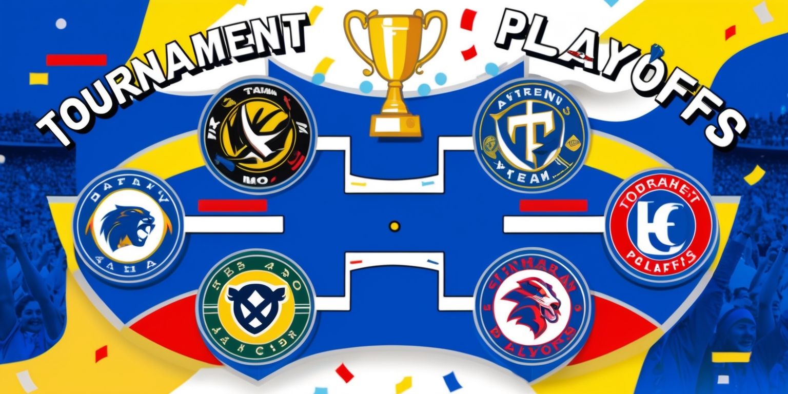 Tournament Playoffs Set: New Six-Team Bracket and Key Match Dates Unveiled